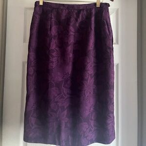 Vintage Pendleton Wool Pencil Skirt